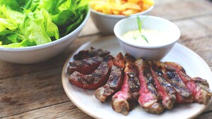 Steak béarnaise met Vlaamse frietjes