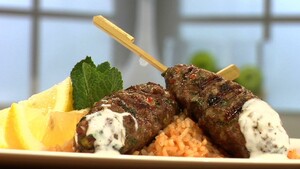 Köfte en tomatenpilav