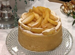 Big apple cheesecake