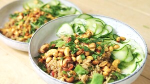 Indonesische roerbakschotel