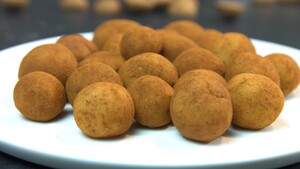 Aardappeltjes van marsepein