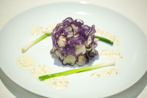 Makreel’brandade’ met truffelchips