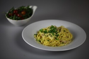 Pasta con carbonara