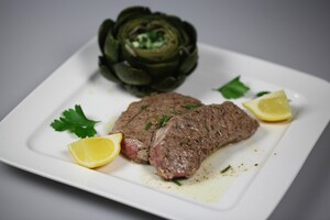 Bistecca alla siciliana met artisjok