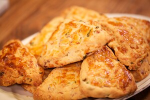 Texasstyle bacon scones
