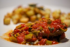 Bistecca in salsa di pomodoro