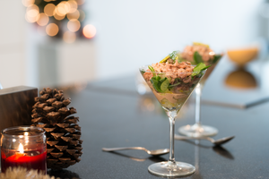 Garnalencocktail met meloen