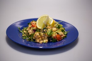 Couscous met makreel