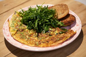 Oesterzwammenomelet
