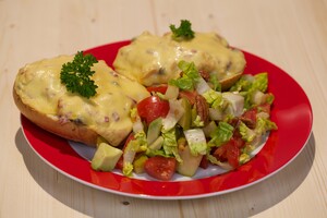 Tuna melt burgers