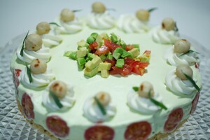 Avocado-cheesecake