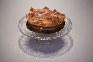 Krokante ananastaart met chocolade