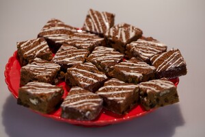 Gemberkoek met rozijnen