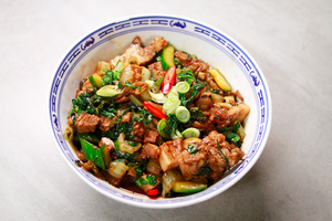 Chinese wok van oma Ciska