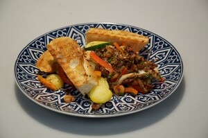 Schelvis uit de oven