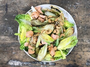 Maaltijdsalade met zalm