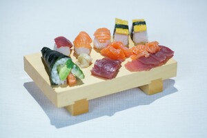 Nigiri sushi en temaki