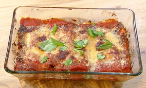 Cannelloni met ricotta en spinazie