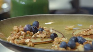 Banaan-courgettepannenkoekjes
