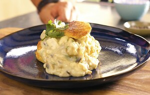 Pasteitjes met kippenragout