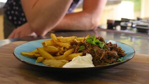 Vlaams stoofvlees met frieten