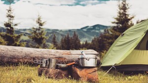 koken op de camping