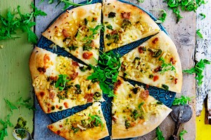 Pizza Piemonte met rösti