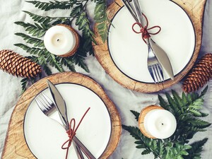Vegetarisch kerstmenu