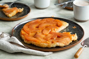 Tarte tatin met kweepeer