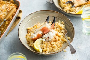 Mac & cheese met krab