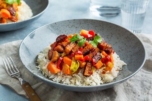 Tempeh in ketjapsaus
