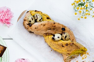 Gevlochten Paasbrood