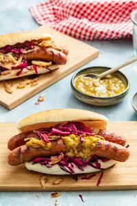 Hotdog met Joppie & Perrysaus