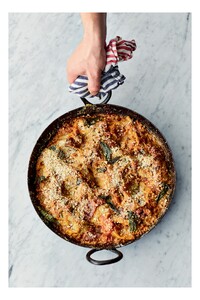 Slordige aubergine-lasagne
