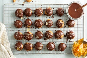 Kruidnoten met karamel-zeezout en chocolade