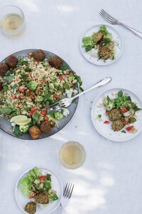 Tabouleh met bloemkool en falafel