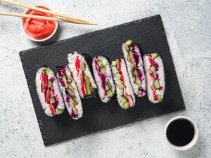 vegan sushi