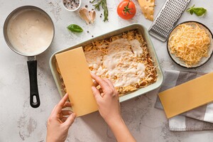 regenboog lasagne
