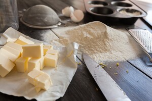 gezouten boter bakken