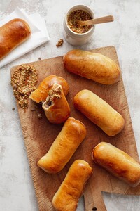 Vegetarische saucijzenbroodjes