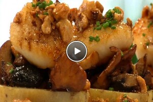 Coquilles met hazelnootboter