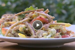 Krokante paprikasalade