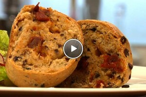 Olijven/tomatenbrood