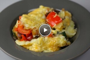 Verstopte ratatouille ovenschotel