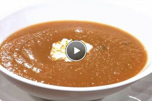 Zoete aardappelsoep