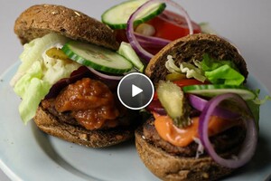 Zelfgemaakte hamburgers