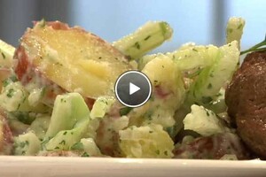 Koude aardappelsalade
