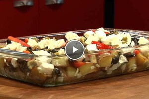 Geroosterde rozemarijnaardappels met feta en olijven
