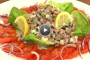 Tomaat crevettes