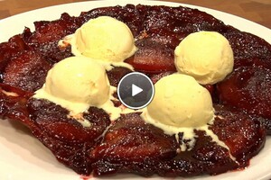 Pruimen tarte tatin